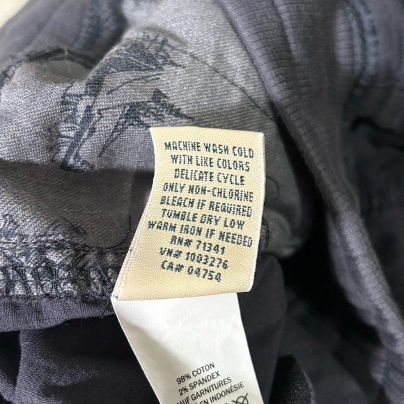 L.L. Bean Stretch Ripstop Pull-On Capri Pants Outdoors Hiking Medium Petite - Picture 13 of 16